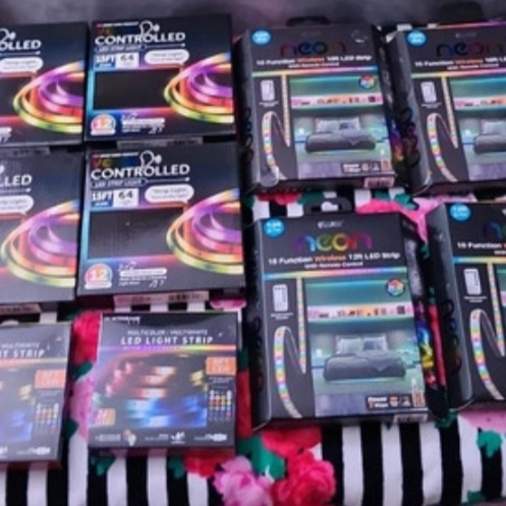 Vibrant LED Light Strip with Remote Control